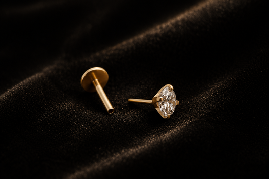 How to Wear Your Push-Pin Earrings