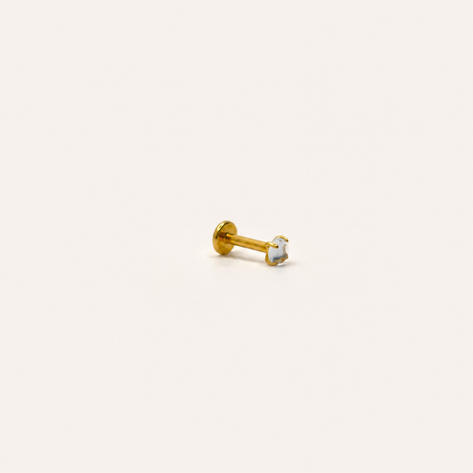 Aquamarine Crystal Drop