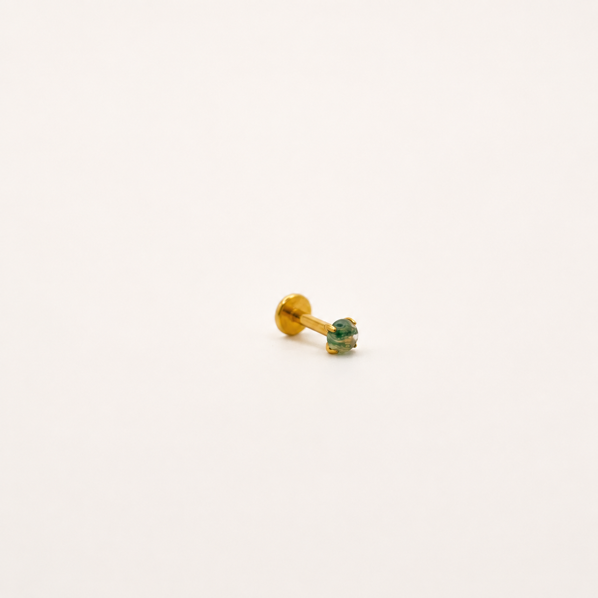 MOSS AGATE Crystal Drop