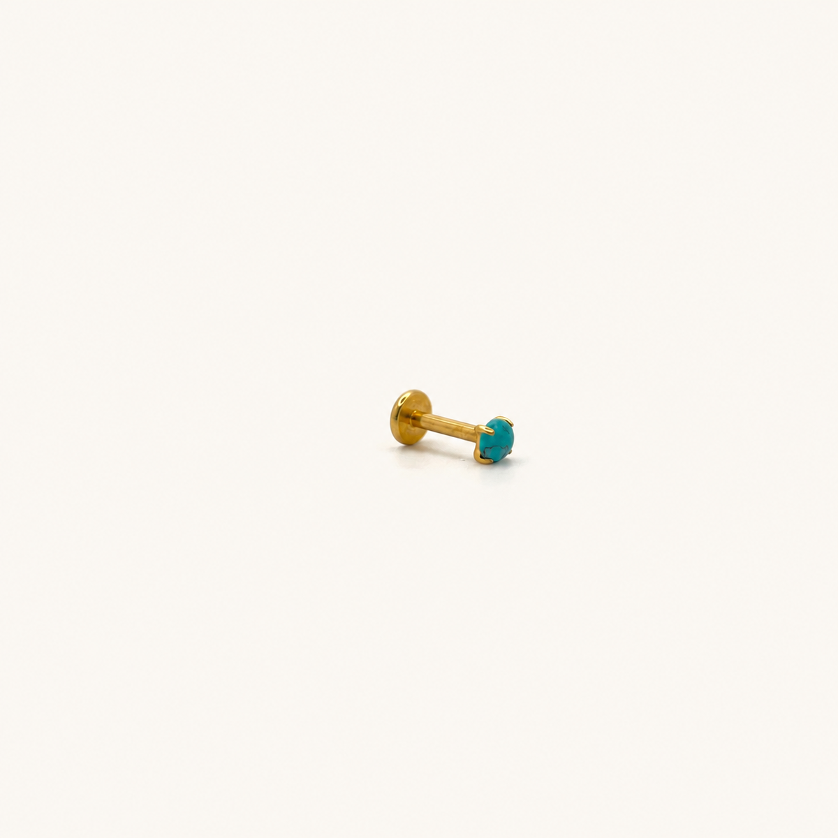 Turquoise Crystal Drop